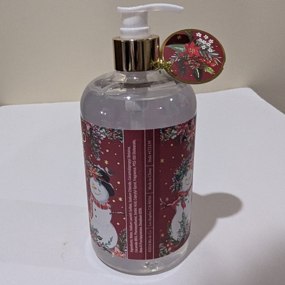 NEW Mia & Co. Frosted Holly, Hand Soap 24 oz - Picture 4 of 5